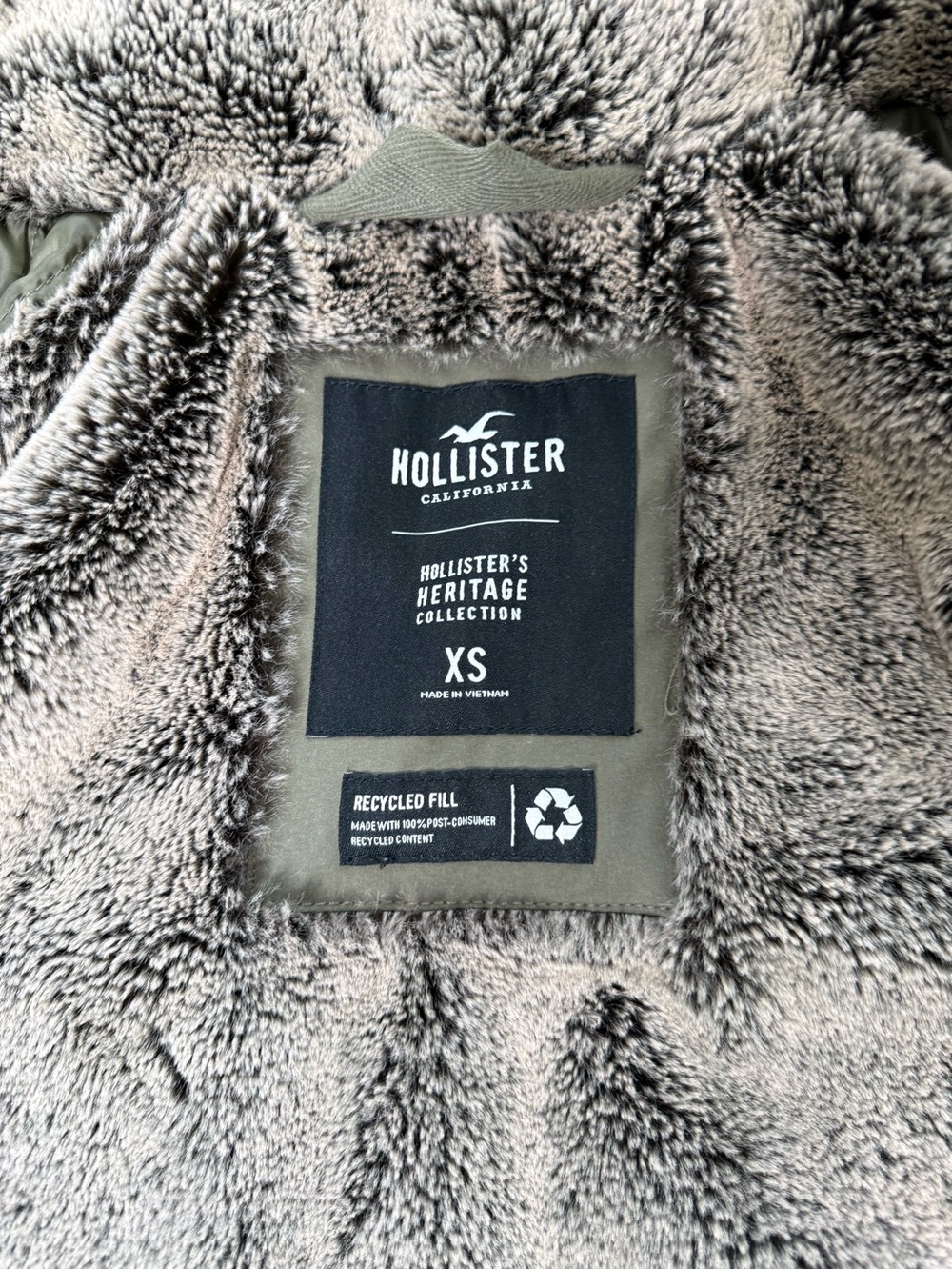 Hollister Cozy Faux-Fur Throw in Taupe Gray